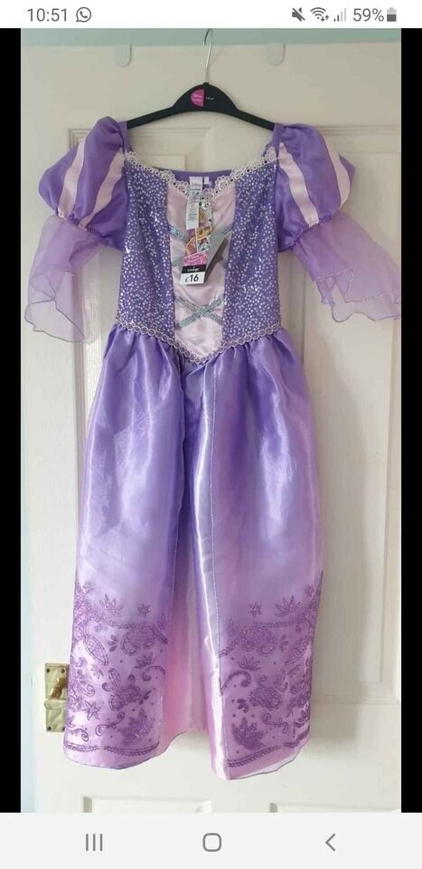 asda rapunzel dress